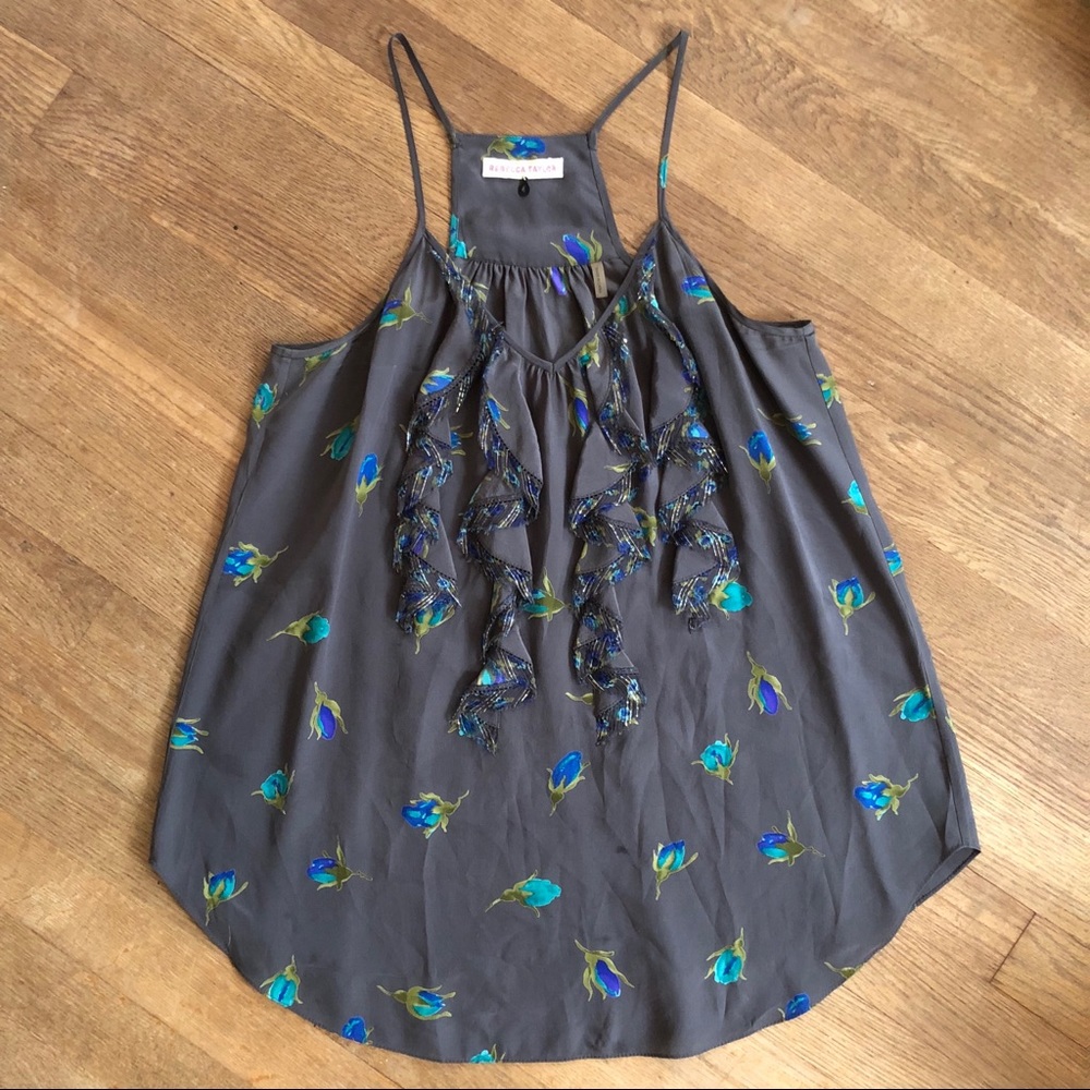 Rebecca Taylor Silk Floral Cami size 4